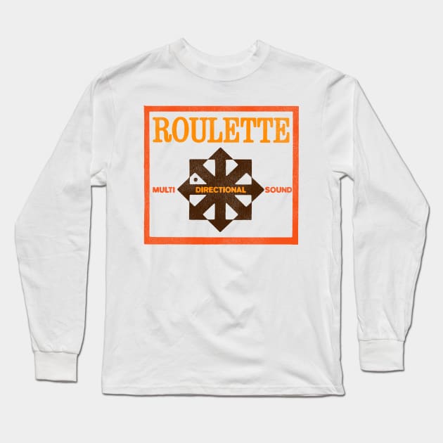 ROULETTE RECORDS // Defunct Music Label Long Sleeve T-Shirt by darklordpug